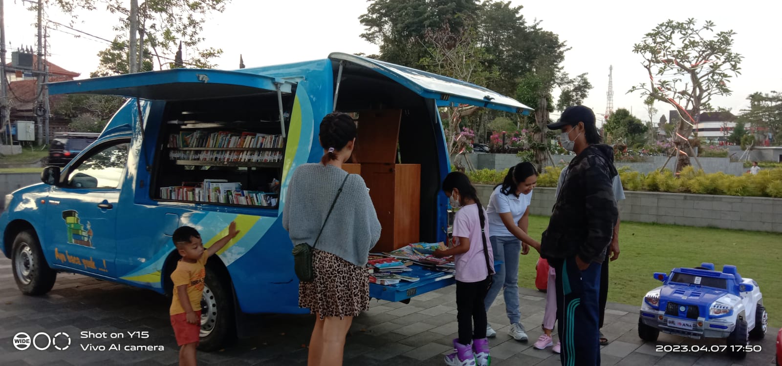 Masih di Pojok Baca Alun-alun, 7 April 2023