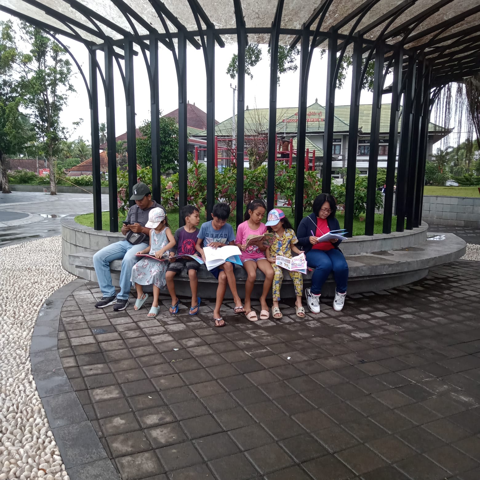 Pojok Baca Alun-Alun Kota Bangli