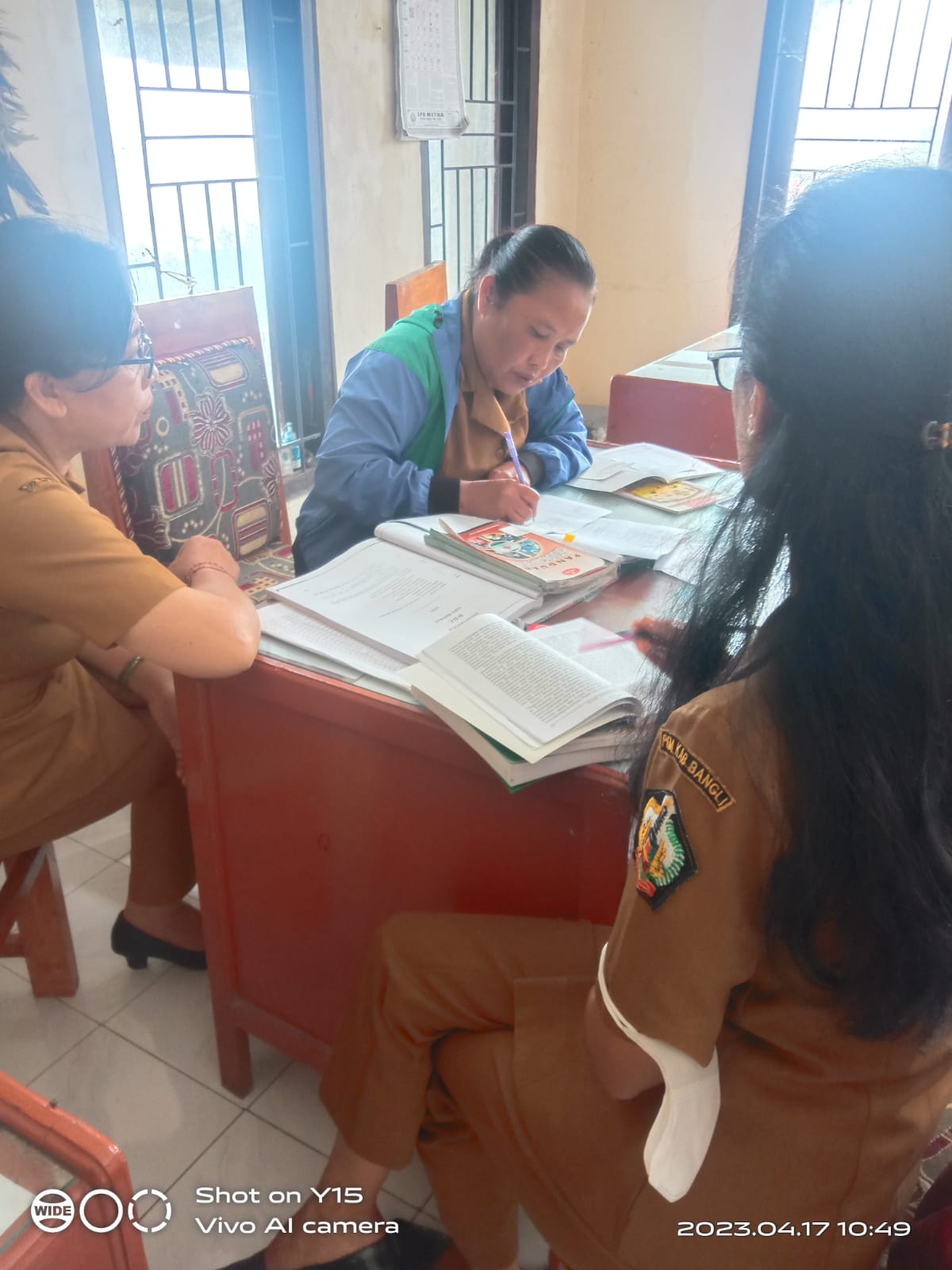 Pembinaan Perpustakaan di Desa Bantang