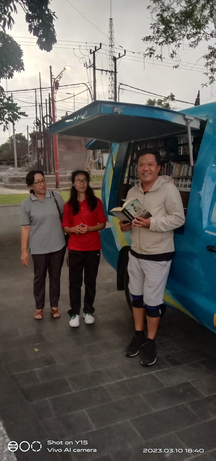 Pojok Baca Alun-alun Kota Bangli