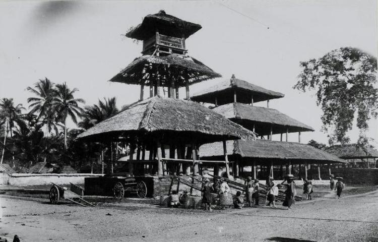 Arsip Statis Monumen Bersejarah Bale Pejenengan (Bale Kulkul/Gendongan) “ I Gejen ” Puri Agung Bangli