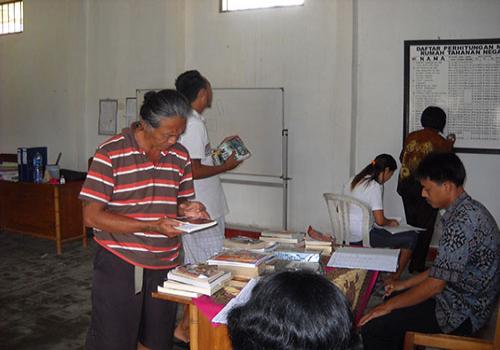 Foto Perpustakaan Keliling Di LP Bangli